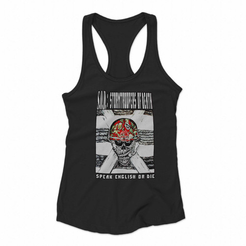 Sod Stormtroopers Of Death Anthrax Nuclear Assault Trash Women Racerback Tank Tops