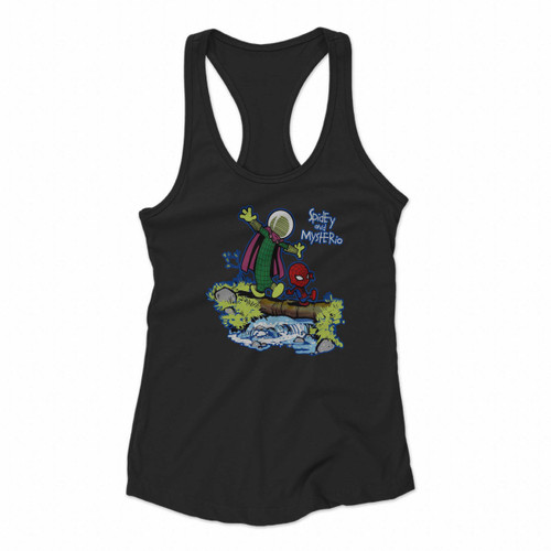 Spidey And Mysterio Women Racerback Tank Tops