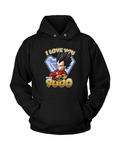 Love Over 9000 Unisex Hoodie