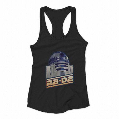 Star Wars R2D2 Robot Women Racerback Tank Tops