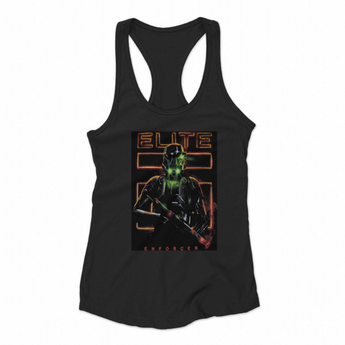 Star Wars Rogue One Elite Enforcer Women Racerback Tank Tops