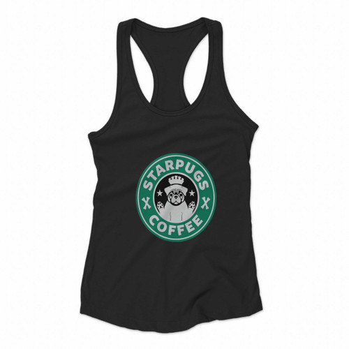 Starpugs Coffee Women Racerback Tank Tops