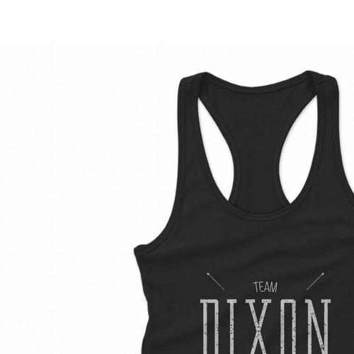 Team Dixon The Walking Dead Daryl Women Racerback Tank Tops