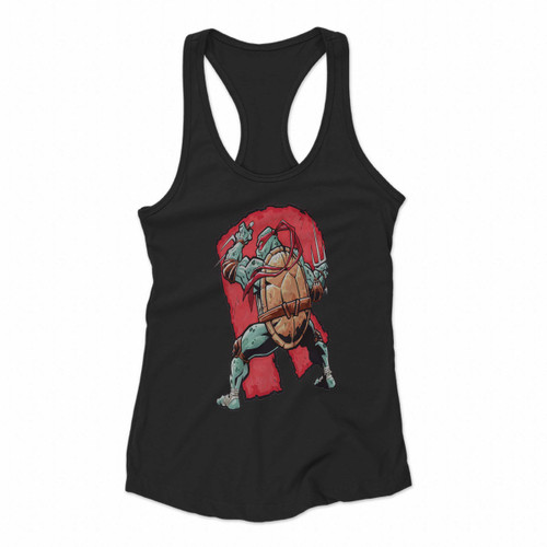 Teenage Mutant Ninja Turtles Raphael Women Racerback Tank Tops