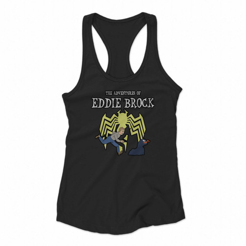 The Adventures Of Eddie Brock Venom Women Racerback Tank Tops