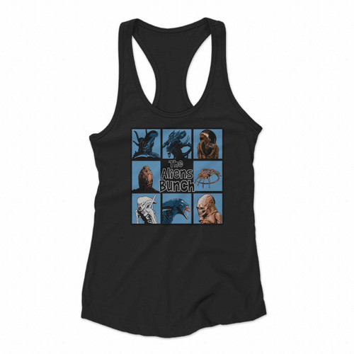 The Aliens Bunch Women Racerback Tank Tops