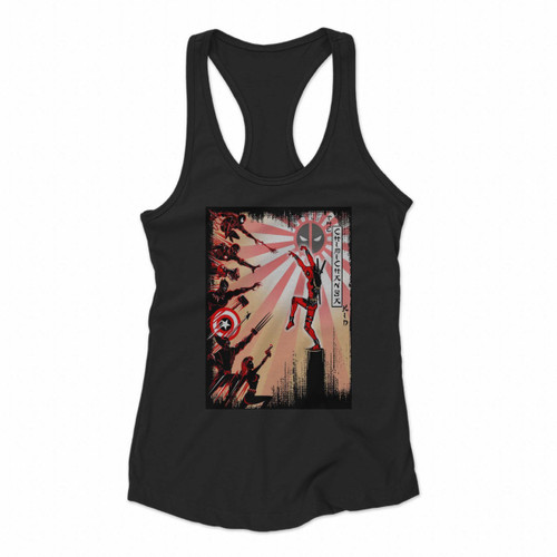 The Chimichanga Kid Women Racerback Tank Tops