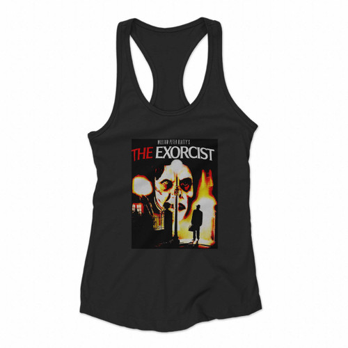 The Exorcist Horror Movie Women Racerback Tank Tops