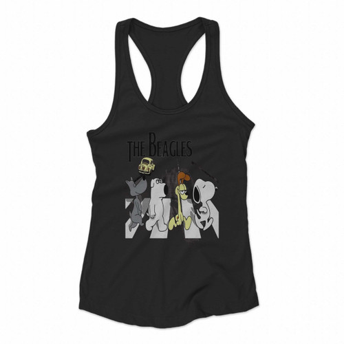 The History Of Beagles Dogs The Beagles Big Women Racerback Tank Tops