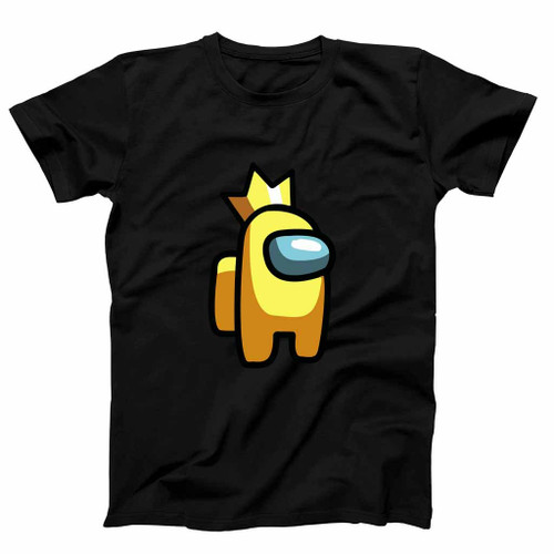 Among Us Yellow Character Man's T-Shirt Tee