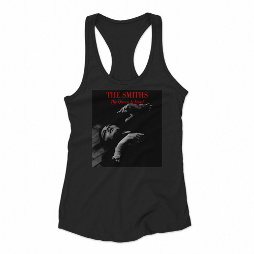 The Smiths The Queen Is Dead Album Cover Women Racerback Tank Tops