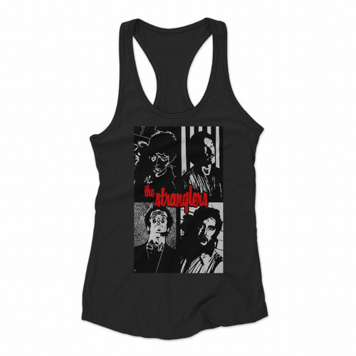 The Stranglers Women Racerback Tank Tops