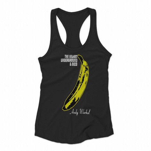 The Velvet Underground And Nico Andy Warhol Art Women Racerback Tank Tops