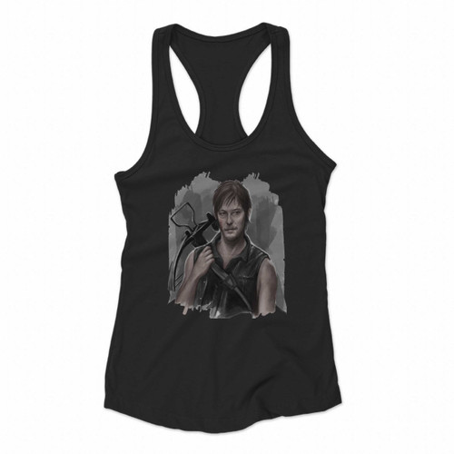 The Walking Dead Daryl Dixon Sorry Women Racerback Tank Tops