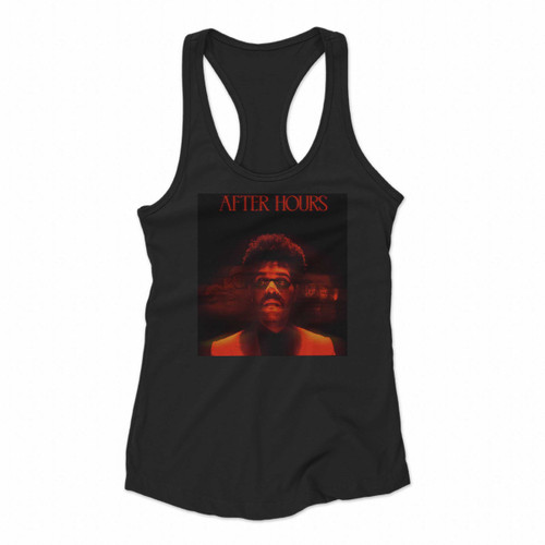 The Weeknd After House Women Racerback Tank Tops