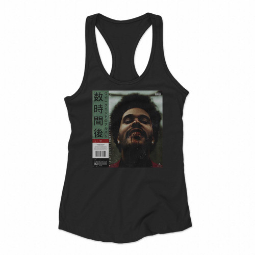 The Weeknd After House Japan Cd Cover Women Racerback Tank Tops