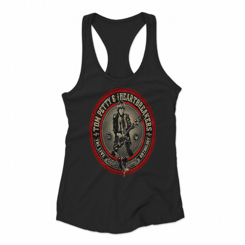 Tom Petty And The Heartbreakers Anthology Music Art Women Racerback Tank Tops