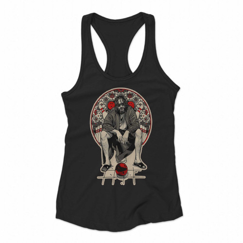 Tyler Stout The Big Lebowski Women Racerback Tank Tops