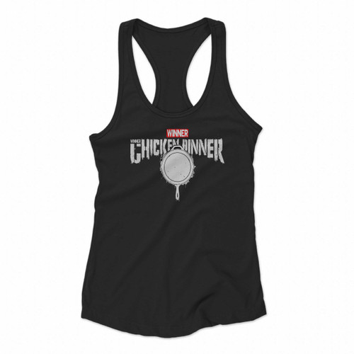 Winner Winner Chicken Dinner Pan Pubg Women Racerback Tank Tops