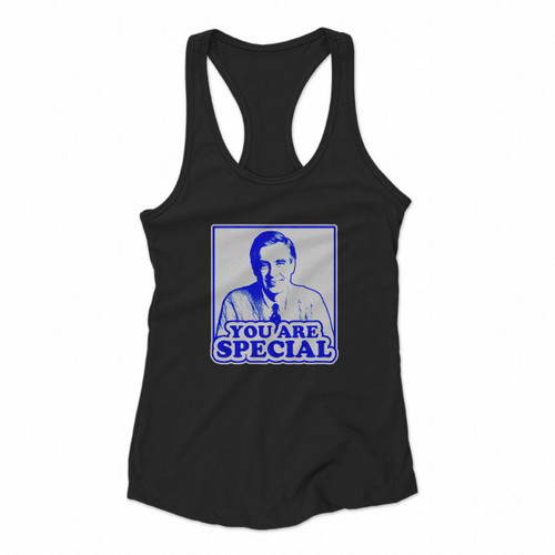 You Are Special Mr Rogers Women Racerback Tank Tops
