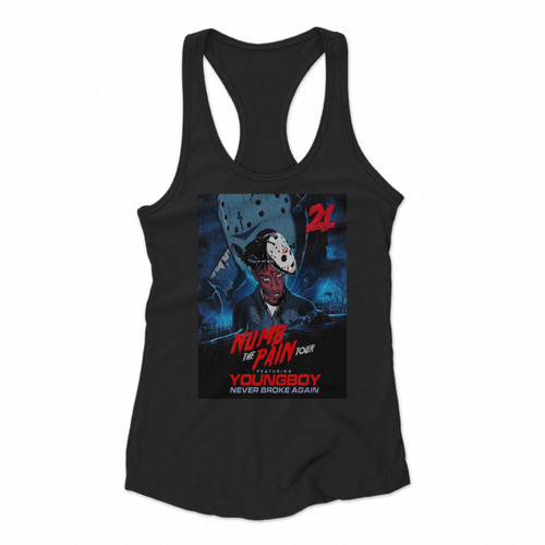 Youngboy Ft 21 Savage Numb The Pain Women Racerback Tank Tops