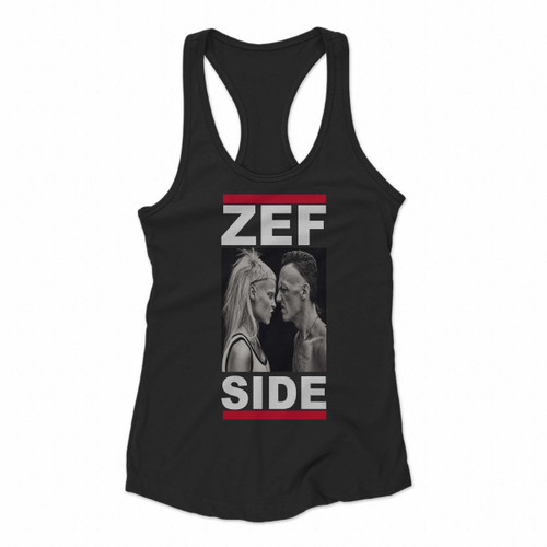 Zef Side Die Antwoord Like Ninja Yolandi Women Racerback Tank Tops