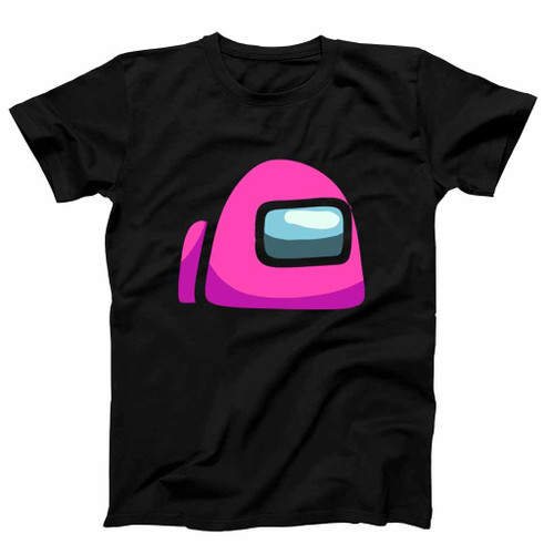 Among Us Pink Chathead Man's T-Shirt Tee