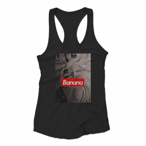 Banana Is The New Supreme Women Racerback Tank Tops Banana Is The New Supreme Women Racerback Tank Tops