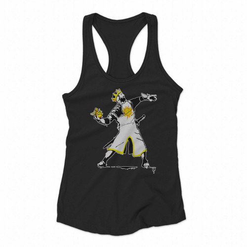 Banksy Python Women Racerback Tank Tops