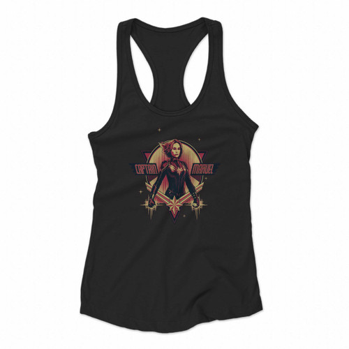 Brie Larson These Captain Marvel Women Racerback Tank Tops