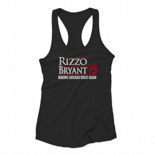 Chicago Rizzo Bryant Women Racerback Tank Tops