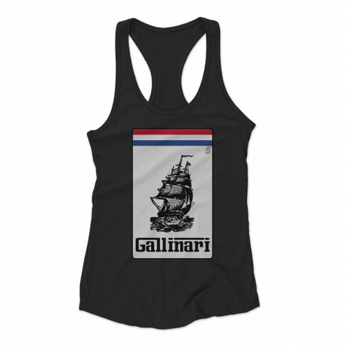 Danilo Gallinari Ferrari Women Racerback Tank Tops