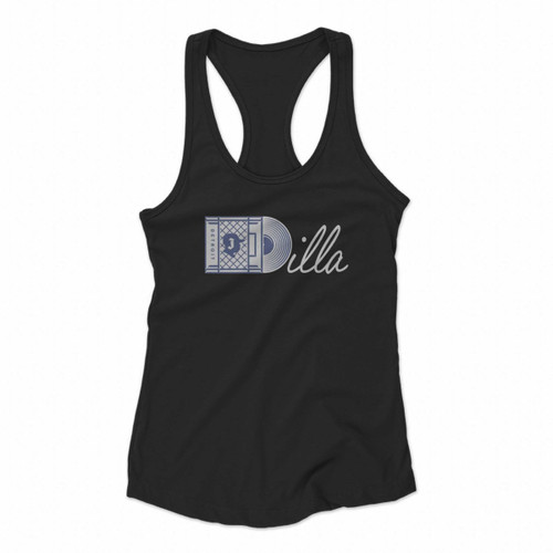 Dilla Music Women Racerback Tank Tops