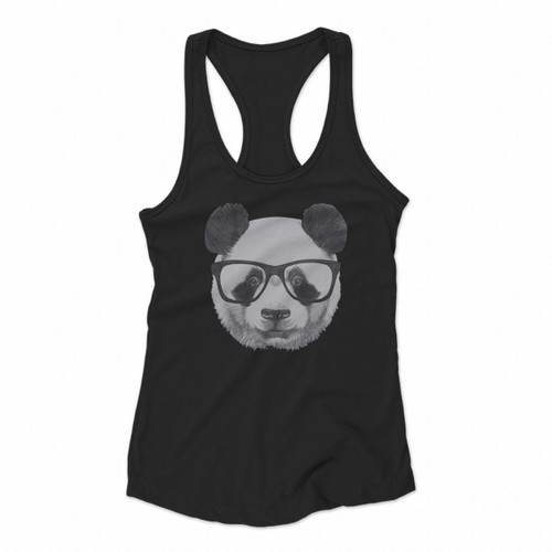 Giant Panda Women Racerback Tank Tops