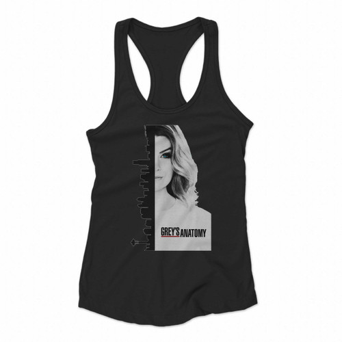 Grey Anatomy Falling Sowly Women Racerback Tank Tops