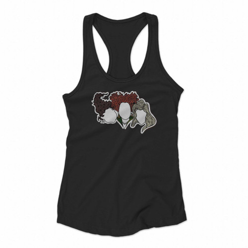 Hocus Pocus Art Women Racerback Tank Tops