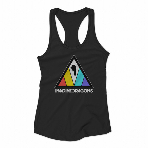 Imagine Dragons Evolve Album Women Racerback Tank Tops