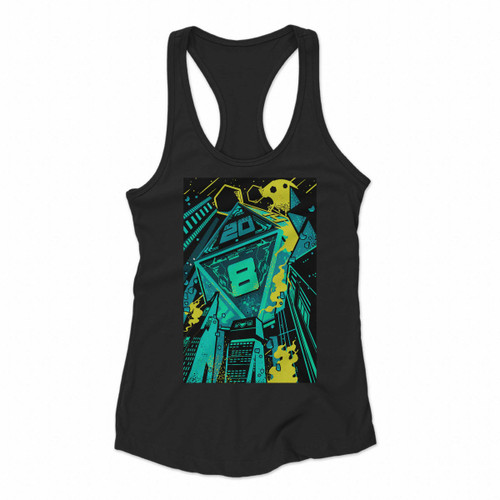 Invasion Of The Dice Women Racerback Tank Tops