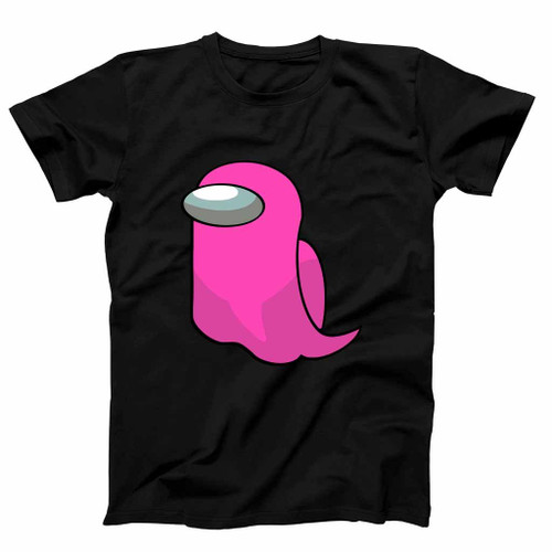 Among Us Ghost Pink Man's T-Shirt Tee