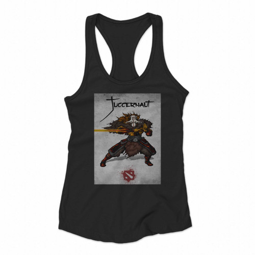 Juggernaut Dota Logo Women Racerback Tank Tops