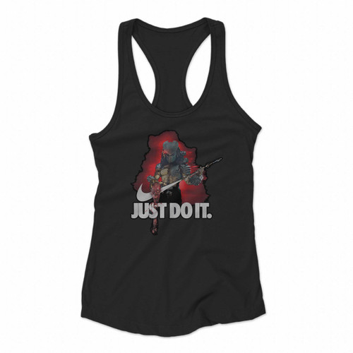 Just Do It Predator Women Racerback Tank Tops