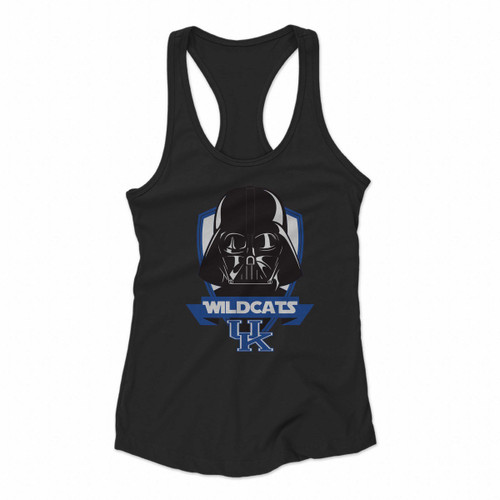 Kentucky Wildcats Darth Vader Star Wars Logo Women Racerback Tank Tops