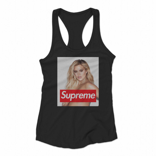 Khloe Kardashian Sexy Supreme Women Racerback Tank Tops