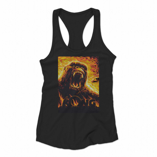 King Kong King Of Monsters Women Racerback Tank Tops