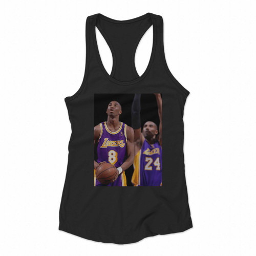 Kobe Bryant Four Women Racerback Tank Tops