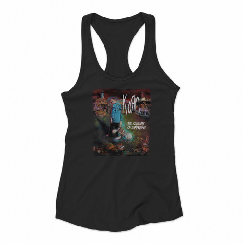 Korn The Serenity Of Suffering Women Racerback Tank Tops