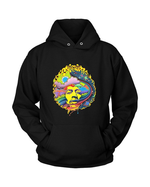 Jimi Hendrix Legend Art Unisex Hoodie