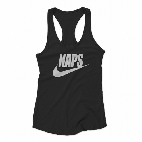 Naps Nike Parody Women Racerback Tank Tops