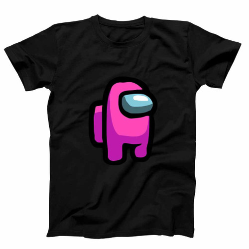 Among Us Crewmate Pink Man's T-Shirt Tee