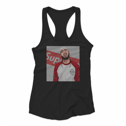 Post Malone Is Supreme Women Racerback Tank Tops